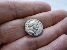ROMAN. VESPASIAN. SILVER DENARIUS. VICTORY REV. JUDAEA CAPTA SERIES. SCARCE. #01