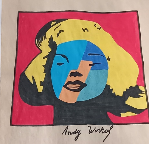 Andy warhol drawing paper - andy,