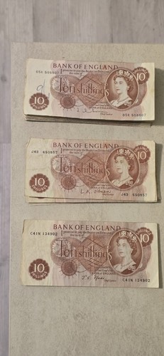Bank england shillings - of, 10
