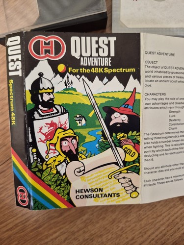 Sinclair spectrum quest - zx,
