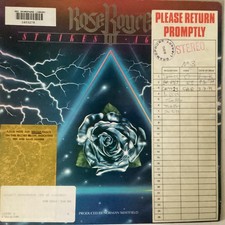 ROSE ROYCE BBC GRAMOPHONE LIBRARY LP RECORD ‘STRIKES AGAIN (WHITFIELD)