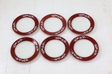 Vintage JAJ Pyrex Claret Red