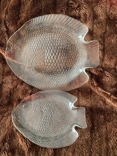 Set arcoroc poisson glass - of, 6
