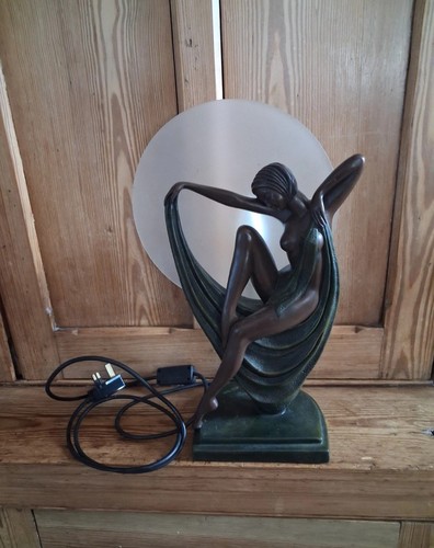 Table lamp art deco style - art,