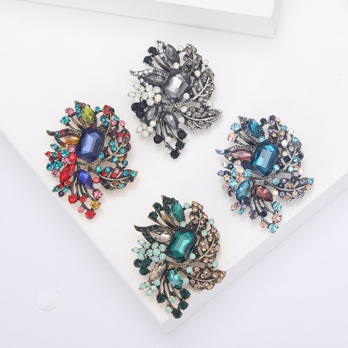 Women crystal brooch - women,