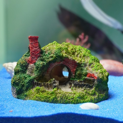 Resin hobbit house aquarium - hobbit,