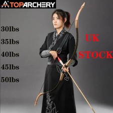 Archery 30-50lbs Traditional Recurve Bow Handmade Mongolian Bow Longbow Hunting