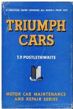 TRIUMPH 1.5 2.0 14/60 DOLOMITE VITESSE 1800 2000 ROADSTER TR2 TR3 REPAIR MANUAL