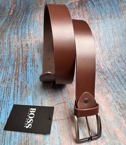 Hugo boss men brown - brown, leather