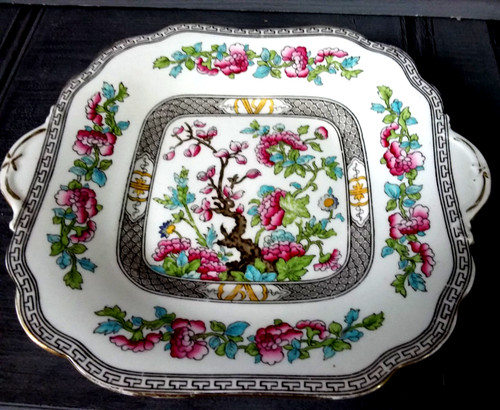 Vintage aynsley cake plate - aynsley,