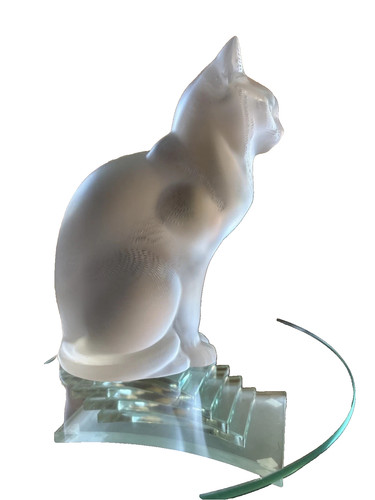 Lalique large heavy crystal - lalique,