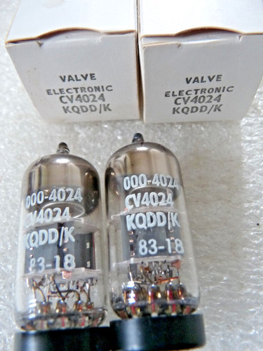 Pair mullard cv4024 12at7 - mullard,