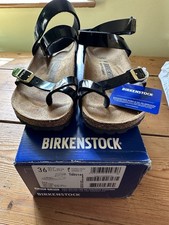 Birkenstock Yara Black Patent