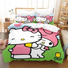 Kitty & Melody Cartoon Quilt