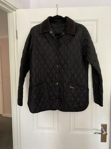 Barbour ladies quilted black - barbour,