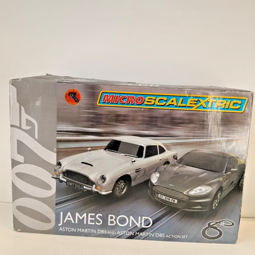 Micro scalextric james bond - scalextric,