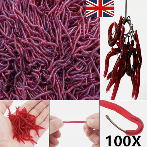 100Pcs-Simulation-Earthworm