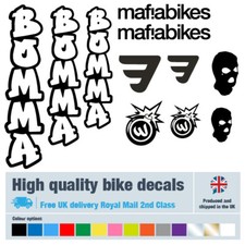 Mafia Bomma bike labels /