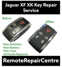 Repair Service for Jaguar X Type S XKR XK XF 5 Button Smart Remote Key Fob