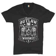 Genuine Outlaw Whiskey V-Neck