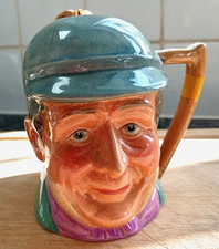 Hand painted Kelsboro Ware Mr Winkle Toby Jug / decanter.