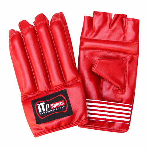 Rex leather punch - bag, gloves