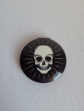 Skull Compact Mirror, Gothic