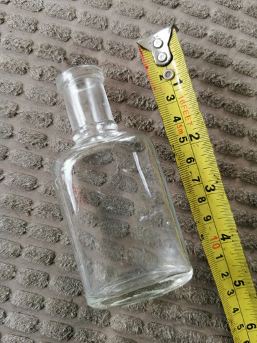 Small glass medicine ointment - glass, medicine/ointment