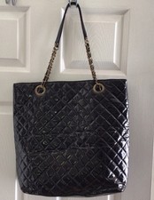 Atmosphere Shiny Black Quilted