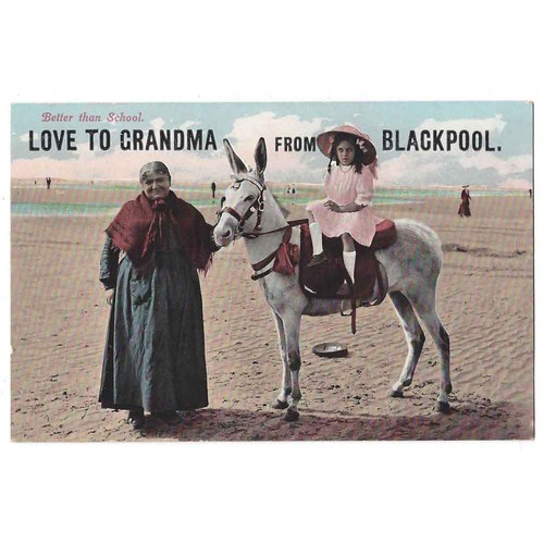 Blackpool love grandma - love, to