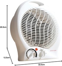 Daewoo 2000W Upright Fan