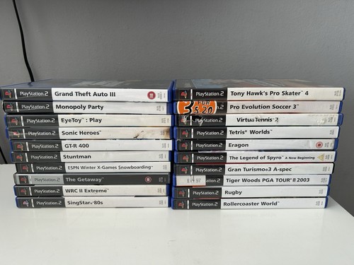 Ps2 playstation games bundle - ps2,