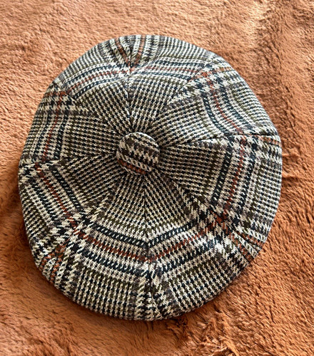 Classic british tweed flat - british, cap