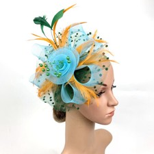 Feather Hair Fascinator Alice