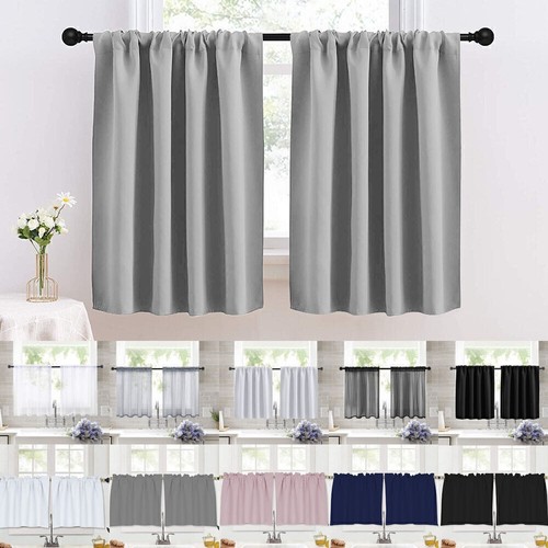 Short blackout curtains small - short,