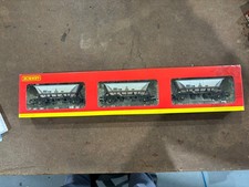 Hornby R6222A 32.5T MGR Coal Hopper (HAA) triple pack, weathered, boxed