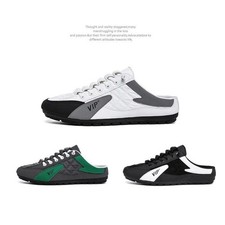Mens Backless Loafers Sneakers