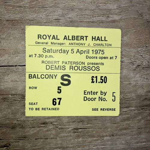 Demis roussos royal albert - demis,