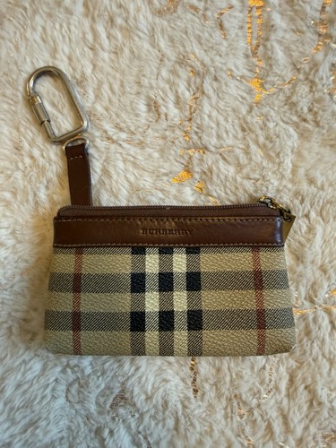Vintage burberry coin pouch - vintage,