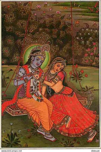 Postcard art painting - painting,