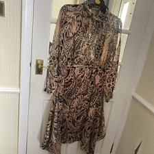 Topshop Satin Feel Dress