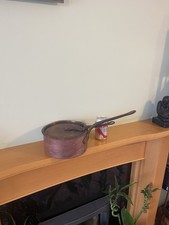 Antique French Copper Pan With