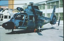 Aviation slide - colour slide - AS 365 Dolphin - Naval Aeronautics