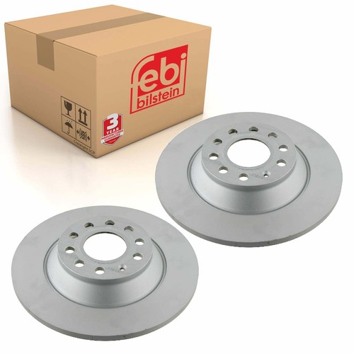 Pair rear brake disc fits - rear,
