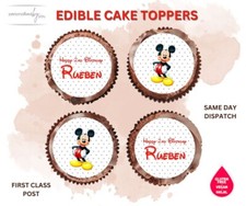 EDIBLE Cupcake Toppers