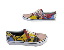 Vans Snoopy Peanuts Multicoloured Unisex Trainers UK 4 Sneakers  #ella2
