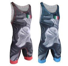 Men's ITALY Wrestling Singlet