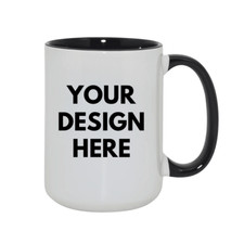 15oz Large Custom Printed
