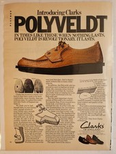 1970s CLARKS POLYVELDT Vintage