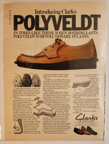 1970s clarks polyveldt - clarks, vintage